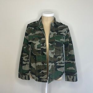 J Crew Camo Jacket